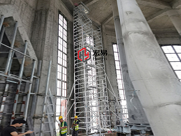 盤扣型(xíng)腳手架的(de)特點有哪(na)些？